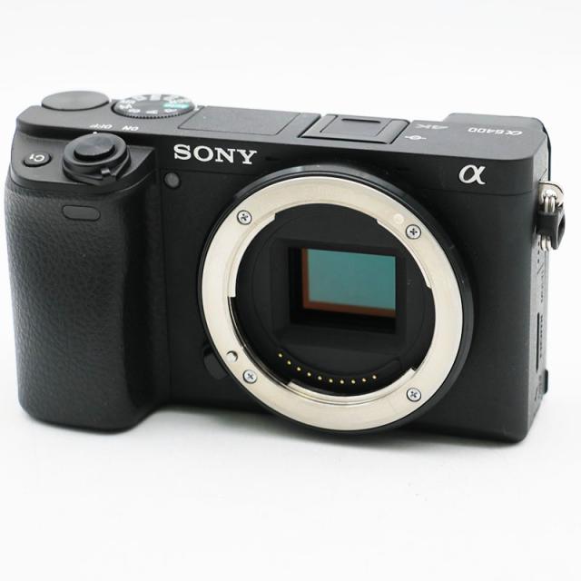 美品 SONY ソニー α6400 ボディのみ ブラック ILCE-6400/B ショット回数：2,102 枚 2021年製 元箱あり の通販は 80,900円