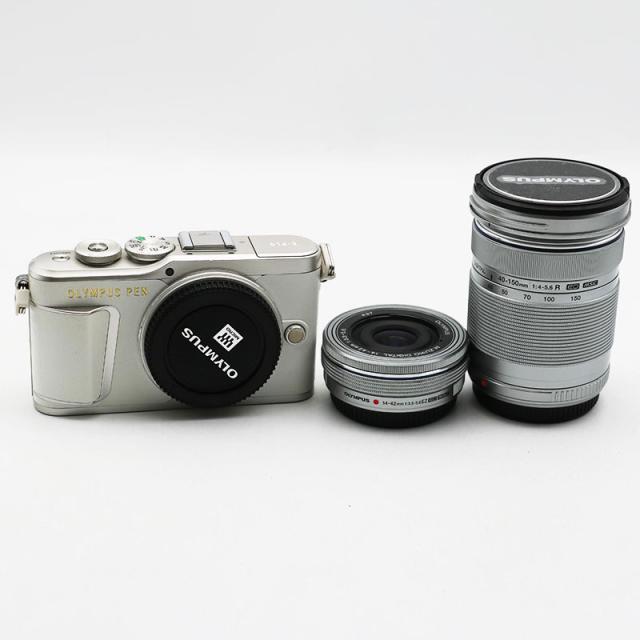 【返品保証】Canon RF-S 18-45mm F4.5-6.3 IS STM OLYMPUS オリンパス ペン PEN E-PL9 EZ ダブルズームキット