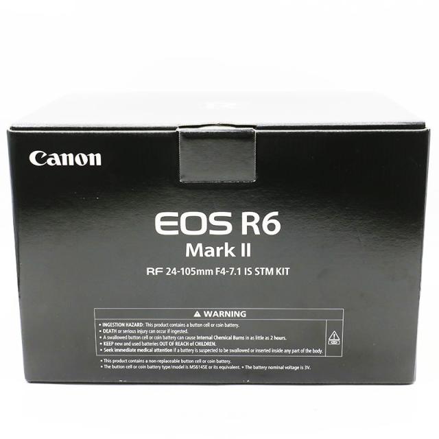 新品未使用 Canon キャノン EOS R6 Mark II RF24-105mm F4-7.1 IS STM レンズキット