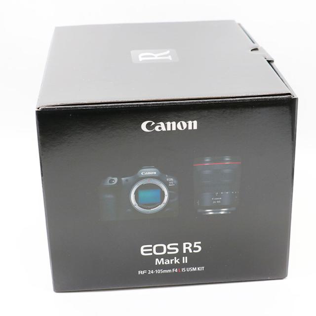 新品未使用 Canon キャノン EOS R5 Mark II・RF24-105L IS USM レンズキット
