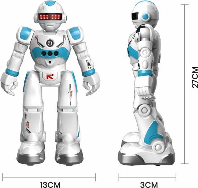 おもちゃ 電動ロボット ラジコン おもちゃ リモコン付き USB充電式