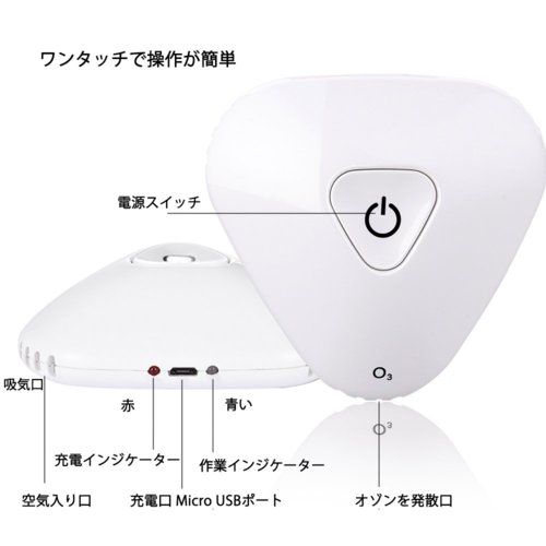 空気清浄機 小型 車載用 小型脱臭機 500mahリチウム電池内蔵 コンパクト 脱臭 Usb充電式 タバコ 花粉 卓上 エアクリーナー ペット 赤ちゃの通販はau Pay マーケット Jmei 2nd
