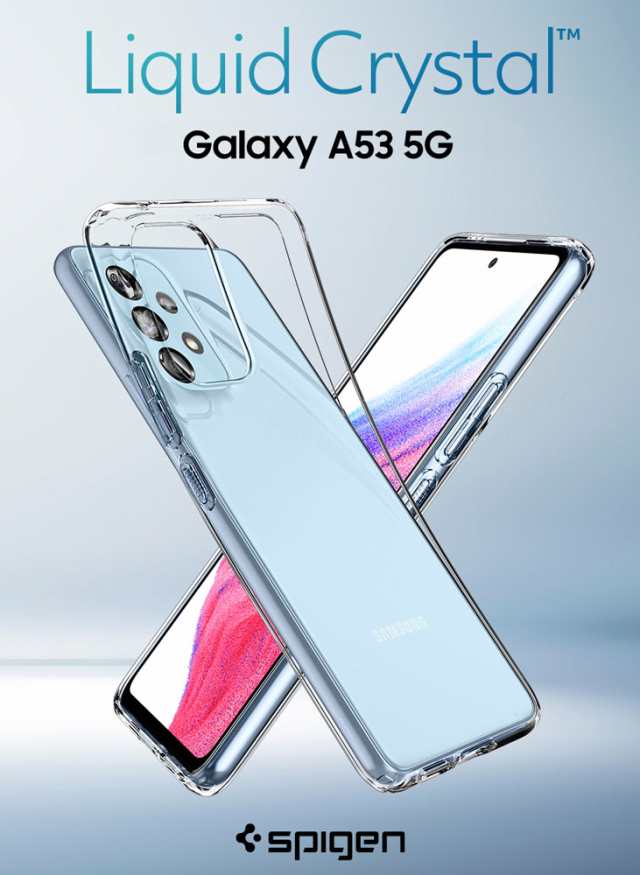 【色: メタル・スレート（グレー）】Spigen Galaxy A53 5G ケ