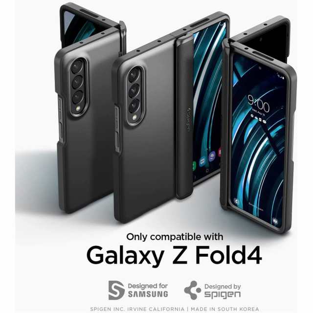 Galaxy Z Fold4 ケース Galaxy Z Fold4 5G ケース TPU バンパー 2重 ...