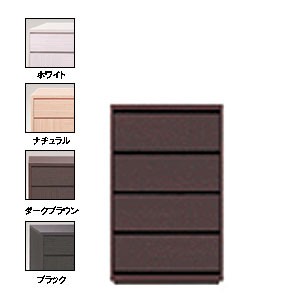 COMOローチェスト プルタイプ 【4段】 幅60×奥行29.5×高さ94.3cmタンス