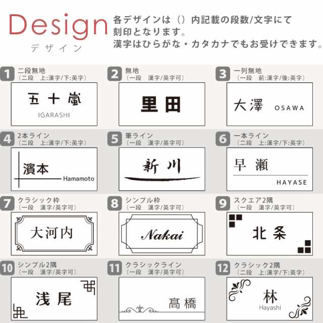 表札 玄関 ポスト 1 2タイプ デザインb Lサイズ 1 60mm シール マグネット付き 戸建 シンプル 花柄 日本製 アクリル ネームプレート の通販はau Pay マーケット As Shop