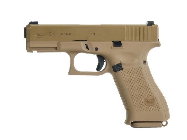 Umarex GlockAirsoft G19X GBBハンドガン (Coyote) ［2.6459-UXA］の通販は