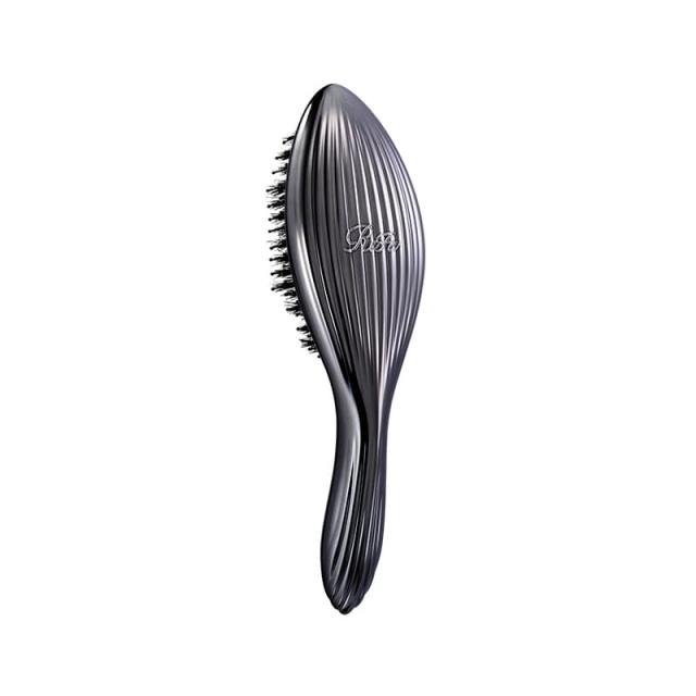 リファエールブラシレイ ReFa AILE BRUSH RAY まとまり ツヤ プレゼント ギフト ヘアブラシ 静電気防止 さらさら ヘアケア くし 女性 獣毛 くせ毛 置台 高級感 ブラッシング ピンク 人気 ご褒美 娘 母の日 入学 卒業 祝い 三太郎_2