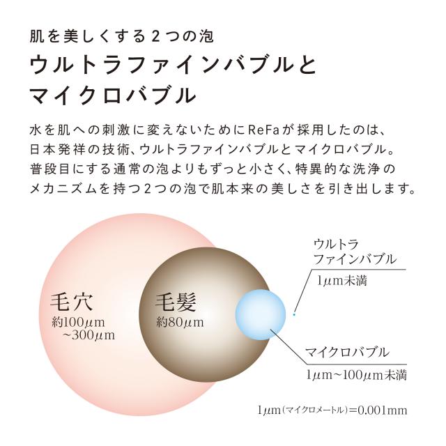ReFa公式 リファ ファインバブル ダイア120 (マットブラック) 正規品