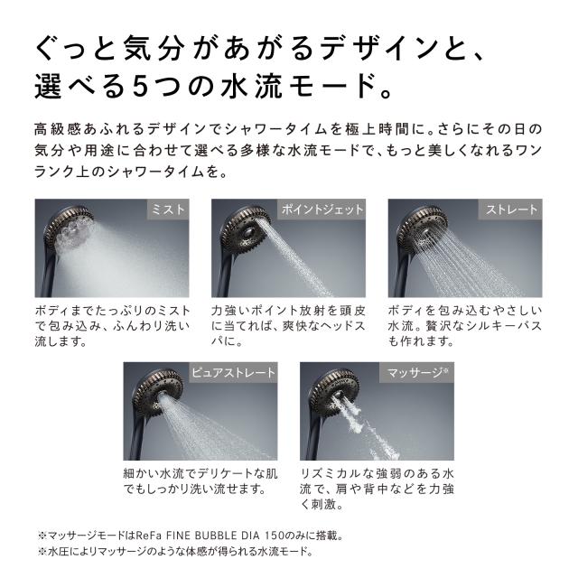 リファファインバブル ダイア150（ホワイト） ReFa公式 ReFa FINE