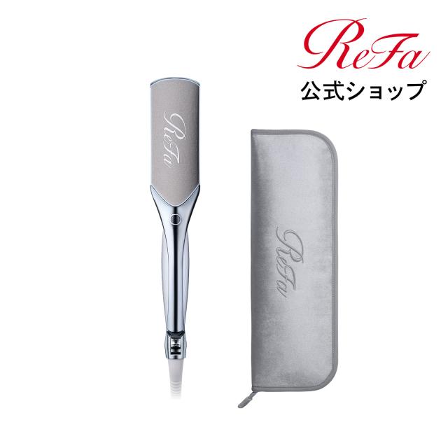 ReFa リファ パワーストレートアイロン プロ ブラック アイロンケース付き リファパワーストレートアイロン プロ + リファヘアアイロン