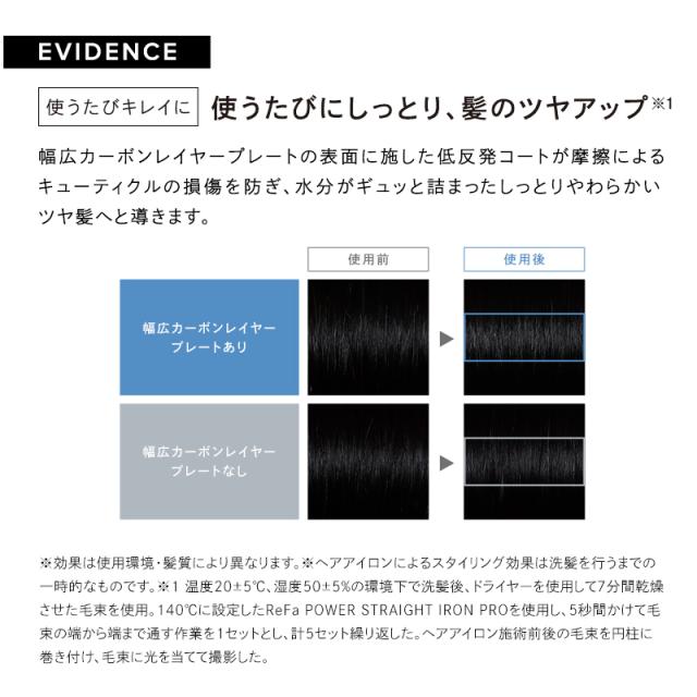 リファパワーストレートアイロン プロ ReFa POWER STRAIGHT IRON PRO