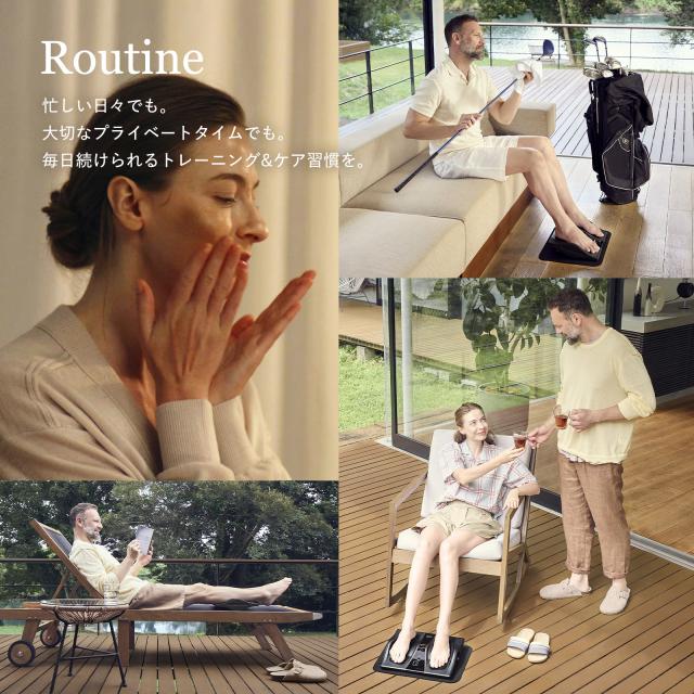 シックスパッド フットフィット3 ヒート ブラックエディション SIXPAD