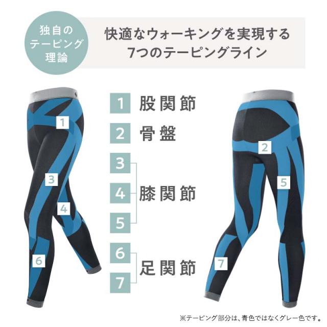 ポイント10倍／ スタイル テーピングウェア レギンス（WOMEN）散歩