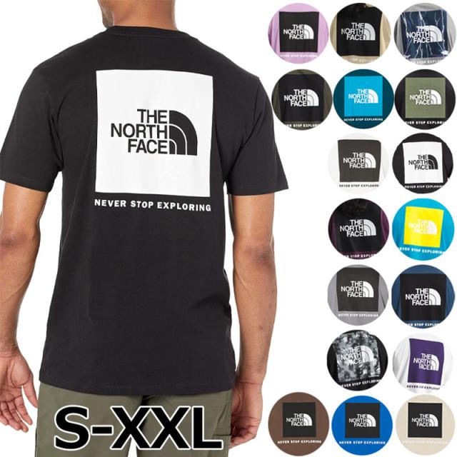 ノースフェイス Tシャツ 半袖 メンズ ショートスリーブ レッド