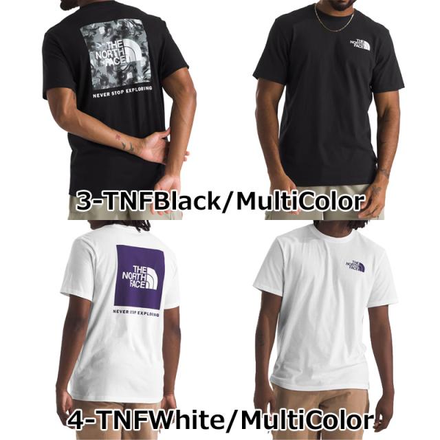 ノースフェイス Tシャツ 半袖 メンズ ショートスリーブ レッド