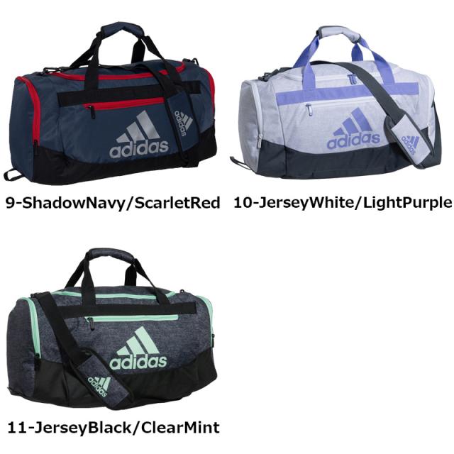 【美品】adidas ダッフルバッグ 48リットル〈ホワイト〉 アディダス ダッフルバッグ 48リットル ボストンバッグ