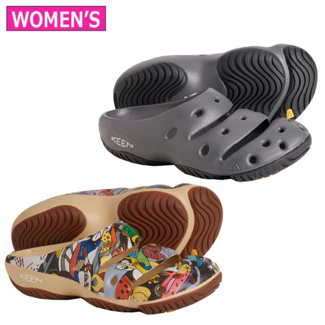 キーン ヨギ サンダル レディース スポーツ 大きいサイズ スポーツサンダル グレー おしゃれ ブランド つっかけ 歩きやすい 夏 KEEN Yogui Sandals ビッグサイズ 送料無料