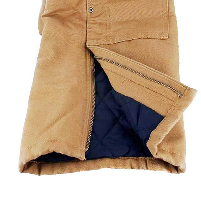 カーハート オーバーオール キッズ キャンバス ビブ オーバーオール つなぎ サロペット 男の子 子供服 ボーイズ 綿 コットン ブラウン 防寒 秋冬 暖かい ワークウェア 100 110 120 130 140 150 160 170cm Carhartt Boys Canvas Bib Overall Carharrt Brown 送料無料_4