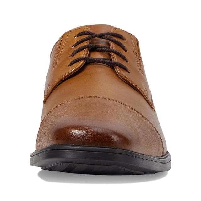 クラークス メンズ シューズ ティルデン キャップ Clarks men Clarks Tilden Cap 靴 革靴 ビジネスシューズ ビジネス 仕事 仕事用 通勤 紳士 ブランド Dark Tan Leather_5