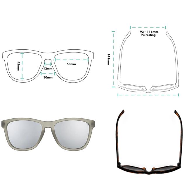 【訳ありアウトレット】グダー サングラス goodr OG 偏光レンズ ミラーレンズ UVカット 99% サングラス ブランド メンズ レディース UV400 アイウェア メガネ ゴルフ スポーツ ランニング サイクリング 自転車 登山 アウトドア 釣り 旅行 ドライブ 運転 運転用 おしゃれ_5