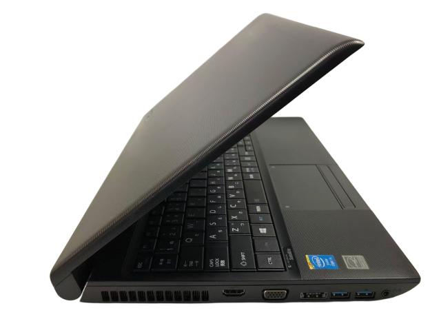 【中古】激安 Windows11 Pro dynabook B554 Core i5 4300M 2.60GHz メモリ8GB SSD 256GB Wi-Fi 15.6 型 中古ノートパソコン 限定価格 安い 初心者 初期設定不要 すぐ使える 中古PC 軽い 日本語キーボード ブラック系 テンキーあり 訳あり_1