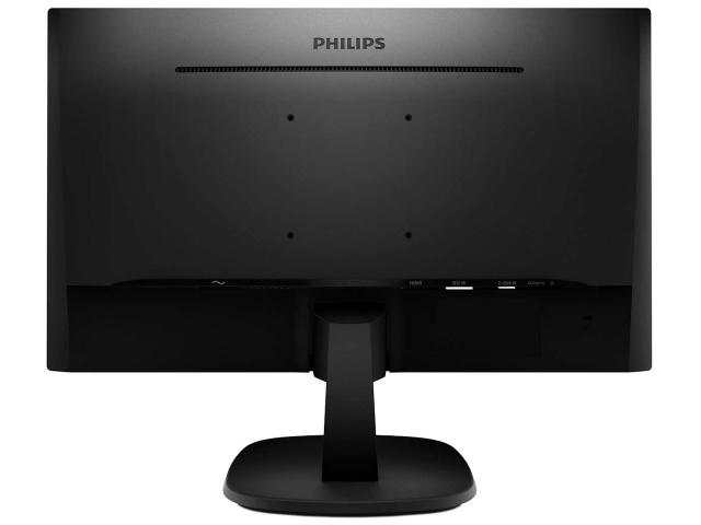 【最短即日発送】PHILIPS 液晶モニター 243V7Q 23.8インチワイド ブラック IPS W-LED システム フルHD（1920x1080） 16:9 HDMI DVI VESA準拠 スピーカー搭載