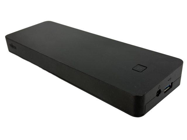 FUJITSU 富士通 FMV-NPR44B ポートリプリケータ USB-C オス→メス HDMI / DisplayPort / RGB / LAN / φ3.5mm / USB-Aｘ3 / USB-C