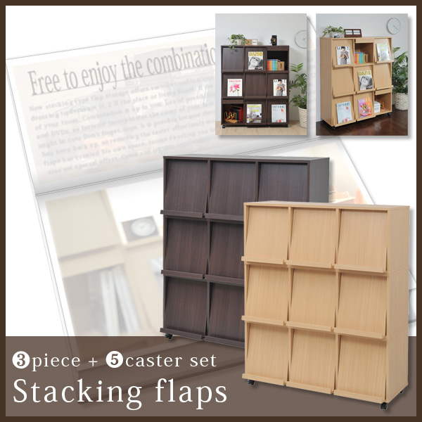 カラー ボックス キャスター 付き