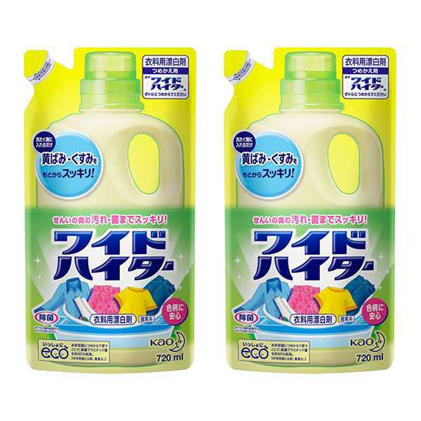 トレック販売店 花王 ワイドハイター つめかえ用 720mL ×2セット Kao