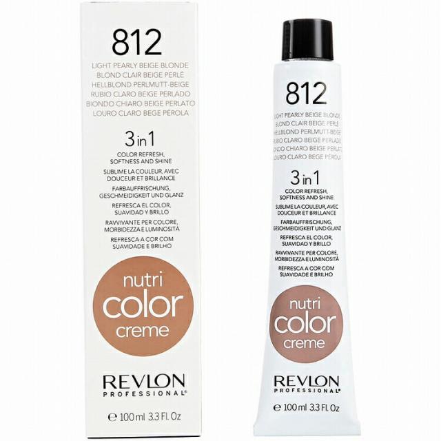 Revlon レブロン ニュートリカラークリーム 812n 100ml カラートリートメント カラーケア ヘアカラーの通販はau Pay マーケット Beautyfix