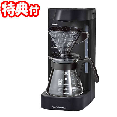 ハリオ V60 珈琲王2 コーヒーメーカー EVCM2-5TB コーヒーマシン ドリップコーヒー HARIO Vすい形ドリッパー Coffee Ma