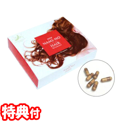 ニューナミーノヘアー 60カプセル NEW NAMI-NO HAIR 日本製 ナミノヘアー 髪のサプリメント NEWナミーノヘアー ナミーノヘアーサポートの通販は 9,720円