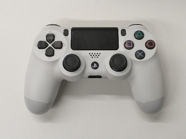 【訳あり】【送料無料】【中古】PS4 ワイヤレスコントローラー (DUALSHOCK 4) グレイシャー・ホワイト プレステ4｜au PAY マーケット