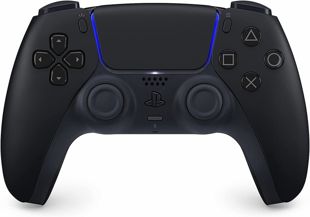 【送料無料】【中古】PS5 PlayStation 5 【純正品】DualSense ワイヤレスコントローラー ミッドナイト ブラック (CFI-ZCT1J01)