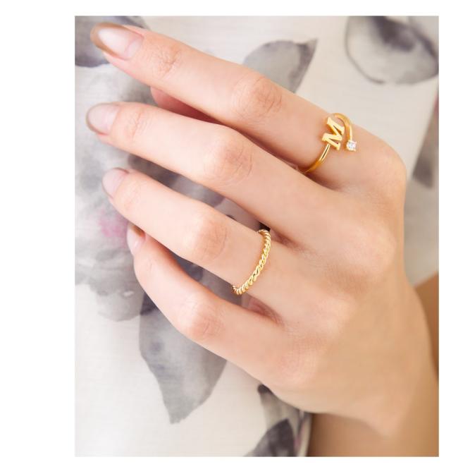 ゆうパケットok リング 指輪 ペアリング レディース メンズ 重ねづけ 重ね付け 19号 大きいサイズ ピンキーリング ひねり ツイスト 大の通販はau Pay マーケット Cream Dot