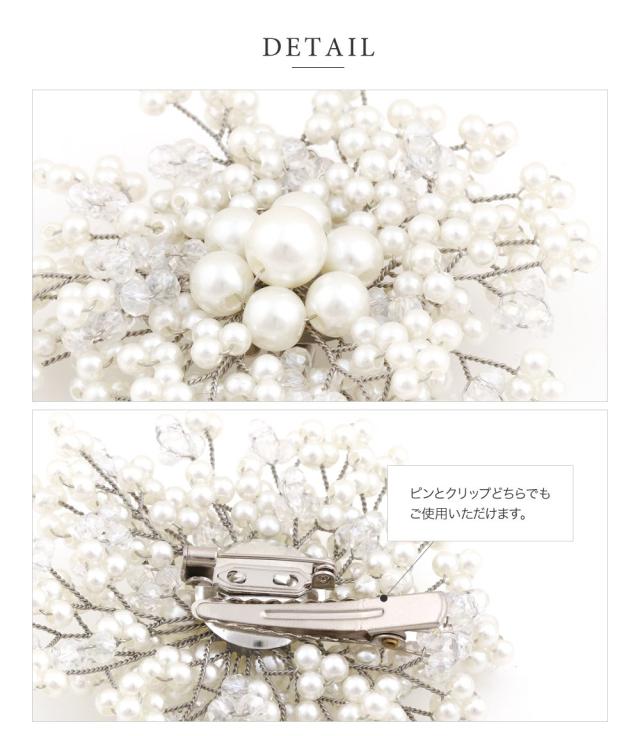 MIKIMOTO 真珠 花 ブローチ 約10cm（MIKIMOTO - ミキモト パール