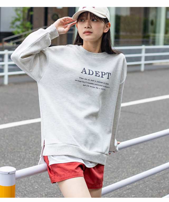 サイズM ハニーズ トップス 長袖Tシャツ グレー - トップス