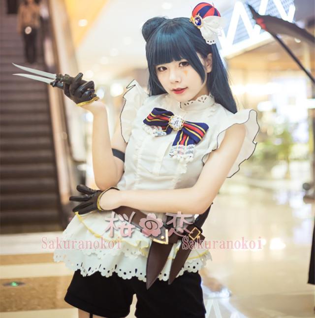 ラブライブ コスプレ 衣装 Lovelive Sunshine 津島 風 サーカス 未覚醒 コスプレ衣装 浦の星女学院風 コスチューム コミケy16の通販はau Pay マーケット 桜の恋 Denaショッピング
