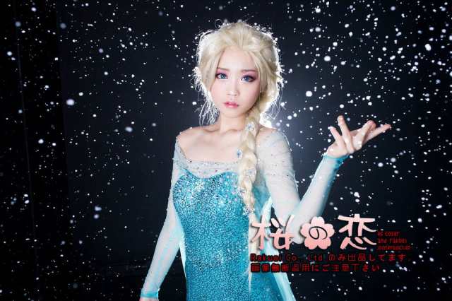 コスプレ衣装 マント付き ディズニー プリンセス風 Frozen白雪姫 Elsa ディズニーfrozen アナと雪の女王 風 ドレス の通販はau Pay マーケット 桜の恋 Denaショッピング