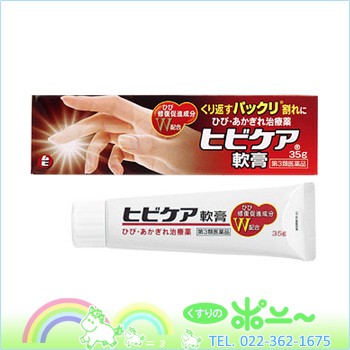 ヒビケア軟膏 35g 池田模範堂 第2類医薬品 の通販はau Pay マーケット くすりのポニー