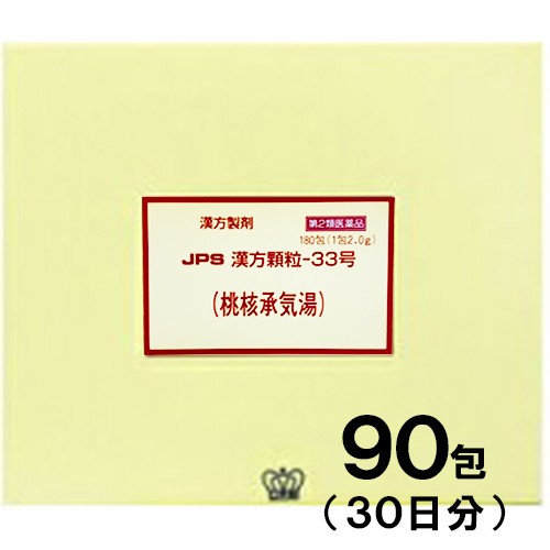 【第2類医薬品】JPS漢方-33 桃核承気湯 とうかくじょうきとう 90包【JPS製薬】【メール便送料無料】