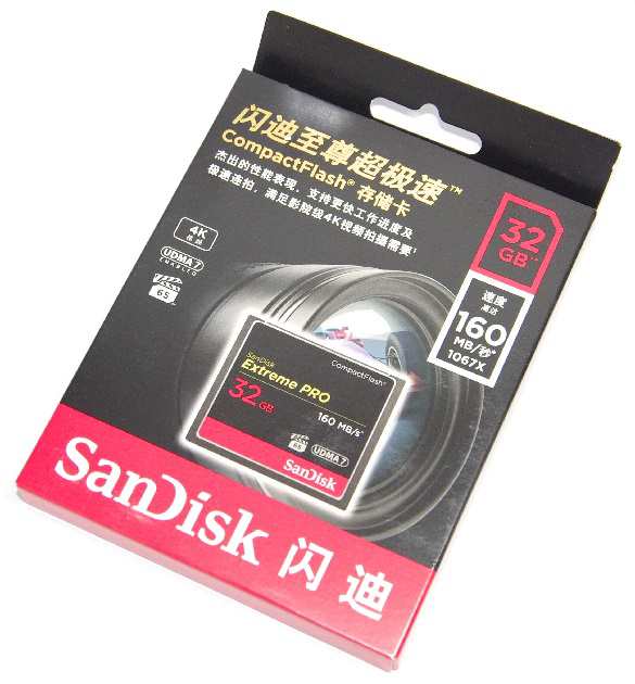SanDisk サンディスク　CF コンパクトフラッシュ Extreme PRO　32GB　海外パッケージ版 160MB/s UDMA7 4K ｜au  PAY マーケット
