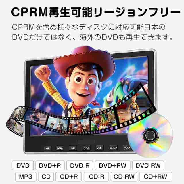 ヘッドレストモニター10.1インチ2台セット : NAVISKAUTO ヘッドレストモニター dvd 2台セット