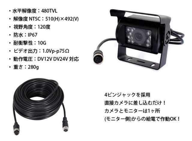 【好評HOT】9インチモニター＋バックカメラセット OMT90SETPRO その他