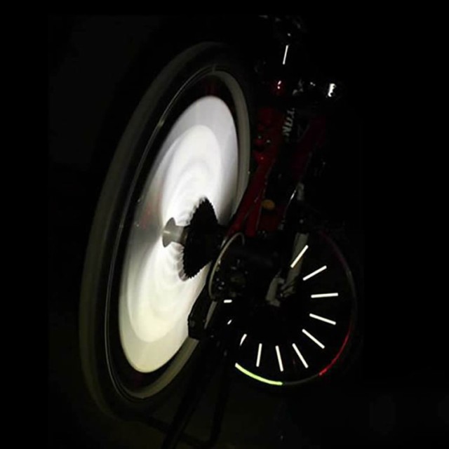 スポークリフレクター ５個 自転車反射アクセ