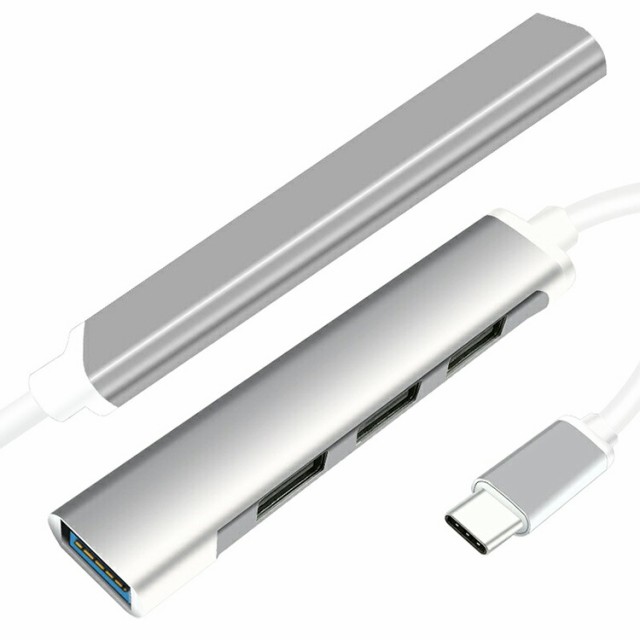 Type-C接続 極薄 スリムデザイン 6mm 4ポートUSBハブ 高速データ転送 USB3.0/2.0/1.1互換 バスパワー モバイル機器に最適  TPHUB31の通販はau PAY マーケット - オリジンモール au PAY マーケット店