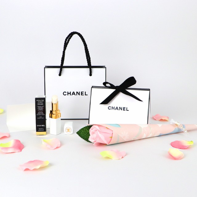 CHANEL(シャネル) ROUGE COCO BAUME ルージュ ココ ボーム オリジナルラッピング＆ショッピングバッグ付の通販はau PAY  マーケット - きぬ株式会社 | au PAY マーケット－通販サイト