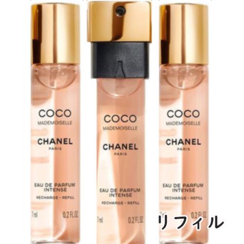 CHANEL ココマドモアゼルオードゥパルファム　アンタンス7mlリフィル×2本 ココ マドモアゼル オードゥ パルファム アンタンス パース