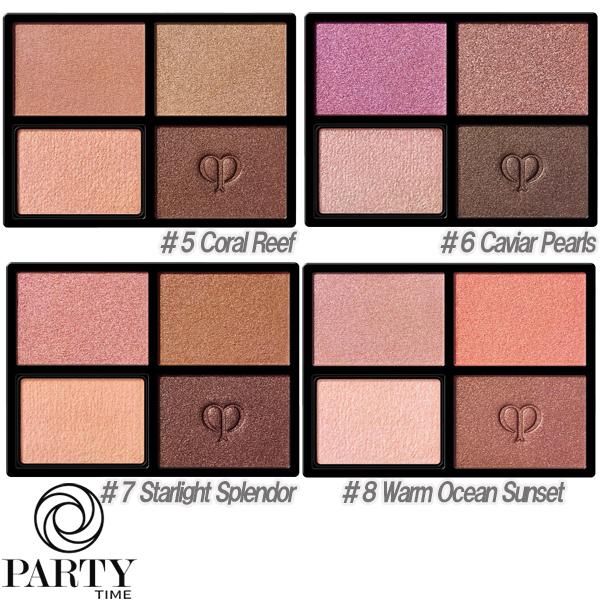 クレ・ド・ポー ボーテ アイシャドウ クアドリ 05 Coral Reef SHISEIDO クレ・ド・ポー ボーテ オンブルクルールクアドリ #5 Coral